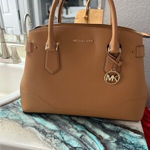 Michael Kors Tan Leather Handbag